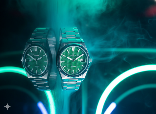 Atrone Emerald Green Stainless Steel Watch