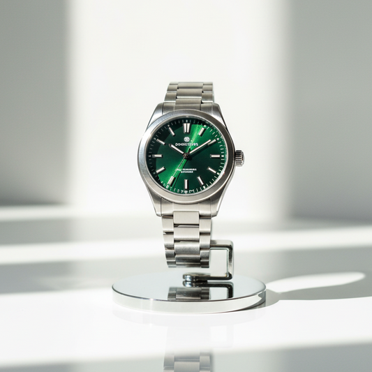 Atrone Emerald Green Stainless Steel Watch