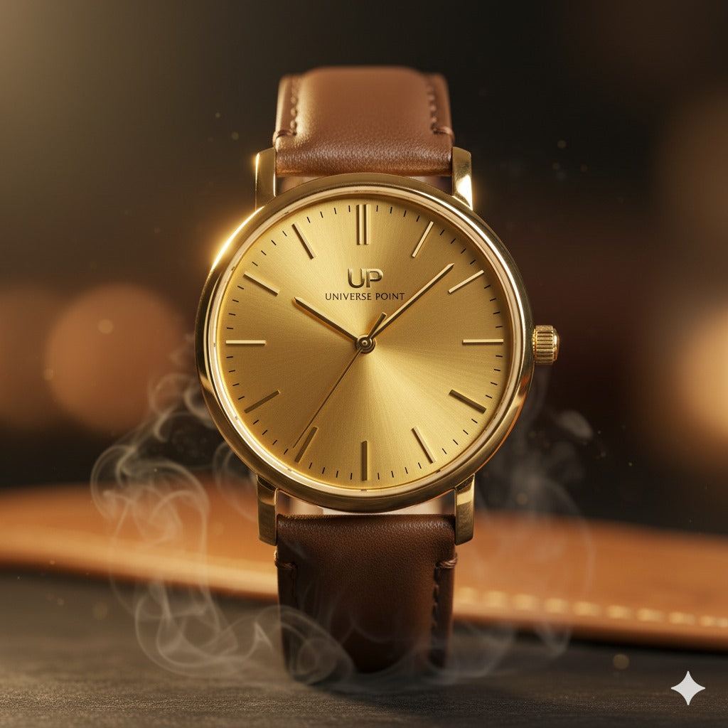 Universe Point Gold Classic Watch